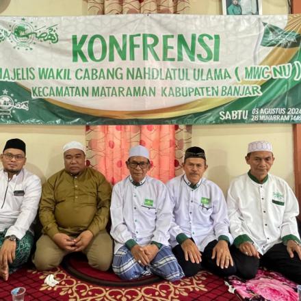 Perkuat Ukhuwah Islamiah MWC NU Mataraman Gelar Konferensi di Desa Simpang Tiga